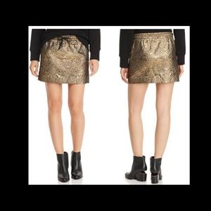 NEVER WORN zadig & Voltaire brocade mini skirt